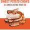 Show in main carousel: Hungry Paws Sweet Potato Dog Chew Treats, 14-oz bag slide 5 of 9