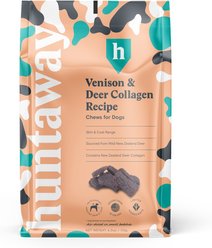 Huntaway Venison & Deer Collagen Recipe Grain-Free Soft & Chewy Dog Treats, 4-oz bag slide 1 of 8
