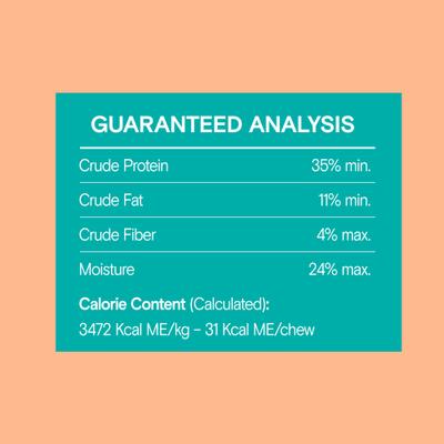 Show full view: Huntaway Venison & Deer Collagen Recipe Grain-Free Soft & Chewy Dog Treats, 4-oz bag slide 6 of 9