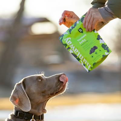 Show full view: Huntaway Wild Venison Jerky Dog Treats, 4-oz bag slide 7 of 10