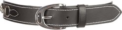 Huntley Equestrian Children's Leather Snaffle Bit Belt, Medium