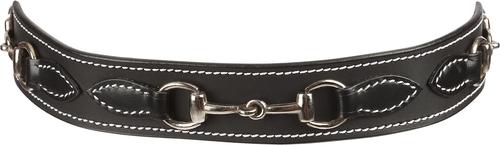 Show full view: Huntley Equestrian Children's Leather Snaffle Bit Belt, Medium slide 4 of 6