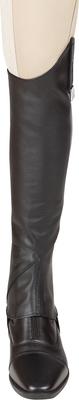 Show full view: Huntley Equestrian Custom Fit Premium Leather Half Chaps, Medium Tall slide 6 of 8