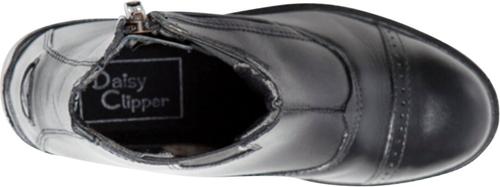 Show full view: Huntley Equestrian Daisy Clipper Children's Side Zipper Leather Horse Riding Boots, Size 2 slide 5 of 7