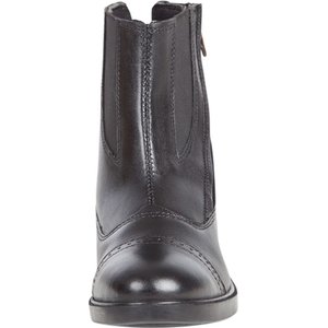 Huntley Equestrian Daisy Clipper Children's Side Zipper Leather Horse Riding Boots, Size 5