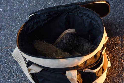 Show full view: Huntley Equestrian Deluxe Horse Grooming Organizer Bag, Black slide 7 of 9