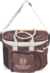 Huntley Equestrian Deluxe Horse Grooming Organizer Bag, Brown slide 2 of 6