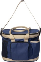 Huntley Equestrian Deluxe Horse Grooming Organizer Bag, Navy