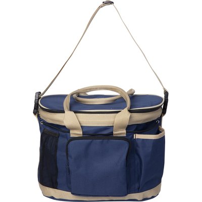 Huntley Equestrian Huntley Equestrian Deluxe Horse Grooming Organizer Bag, Navy