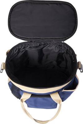 Show full view: Huntley Equestrian Deluxe Horse Grooming Organizer Bag, Navy slide 4 of 7