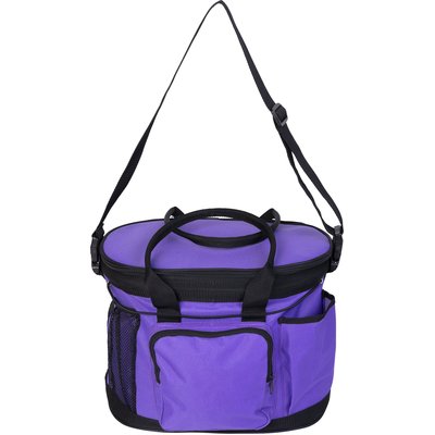 Huntley Equestrian Huntley Equestrian Deluxe Horse Grooming Organizer Bag, Purple