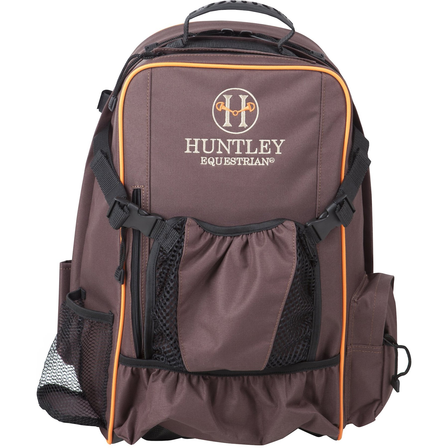 Huntley Equestrian Horse Riding Helmet & Boot Backpack, Brown