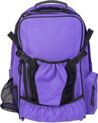 Huntley Equestrian Horse Riding Helmet & Boot Backpack, Purple