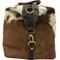 Show in main carousel: Huntley Equestrian Leather Travel Carry-on Shoulder Bag, Brown slide 3 of 6