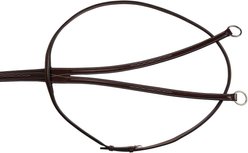 Huntley Equestrian Sedgdwick English Leather Fancy Stitched English Running Martingale, Brown, Full slide 2 of 9