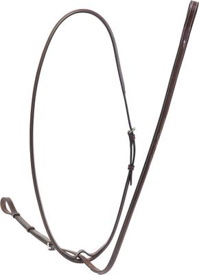 Show full view: Huntley Equestrian Sedgwick Leather Fancy Stitched Standing Martingale, Brown, Medium Pony slide 4 of 9