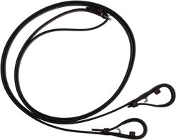 Huntley Equestrian Sedgwick Pelham Flat Curb Horse Reins, Brown, Full slide 2 of 8