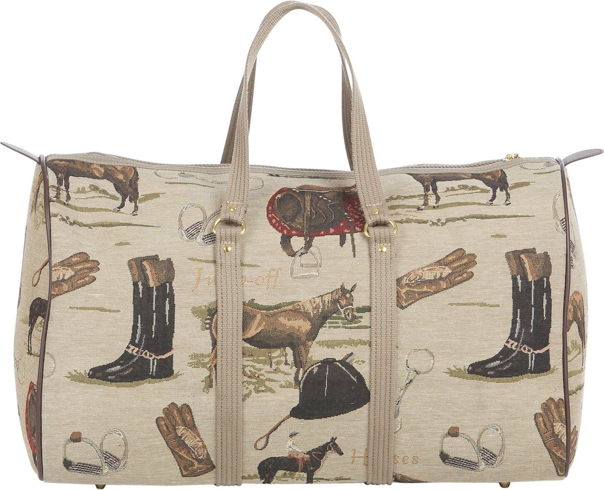 Huntley Equestrian Tapestry Duffle Equipment Bag
