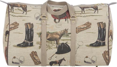 Show full view: Huntley Equestrian Tapestry Duffle Equipment Bag, Style 1 slide 3 of 8
