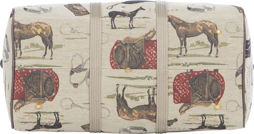 Show full view: Huntley Equestrian Tapestry Duffle Equipment Bag, Style 1 slide 5 of 8