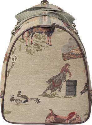 Show full view: Huntley Equestrian Tapestry Duffle Equipment Bag, Style 2 slide 2 of 11