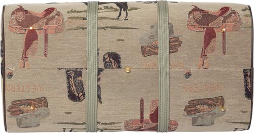 Show full view: Huntley Equestrian Tapestry Duffle Equipment Bag, Style 2 slide 3 of 11