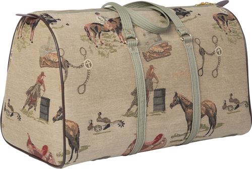 Show full view: Huntley Equestrian Tapestry Duffle Equipment Bag, Style 2 slide 4 of 11
