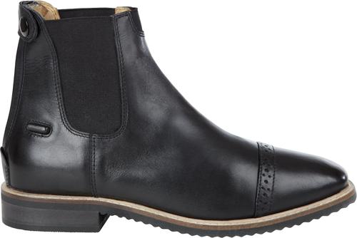 Show full view: Huntley Equestrian Women's Premium Leather English Paddock Back Zipper Horse Riding Boots, Size 11 slide 6 of 9