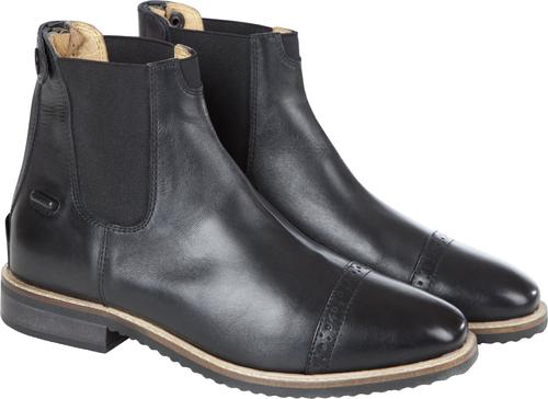 Show full view: Huntley Equestrian Women's Premium Leather English Paddock Back Zipper Horse Riding Boots, Size 6 slide 2 of 9