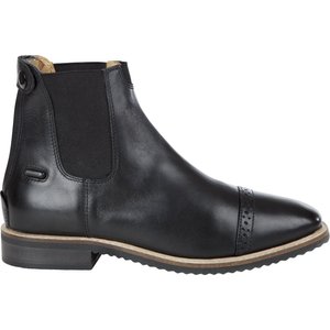 Huntley Equestrian Women's Premium Leather English Paddock Back Zipper Horse Riding Boots, Size 6