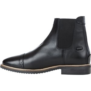 Huntley Equestrian Women's Premium Leather English Paddock Back Zipper Horse Riding Boots, Size 6