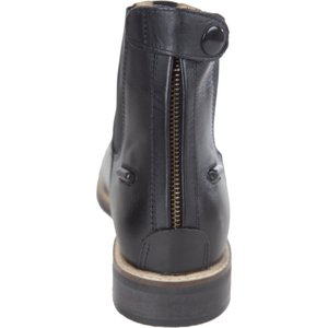 Huntley Equestrian Women's Premium Leather English Paddock Back Zipper Horse Riding Boots, Size 6