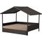 Show in main carousel: Huntley Pet Rattan Wicker Indoor Outdoor Cabana Raised Dog & Cat Bed, Brown, Large slide 1 of 10