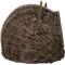 Show in main carousel: Huntley Pet Wicker Cat Shaped Small Dog & Cat Bed, Grey, Medium slide 3 of 7