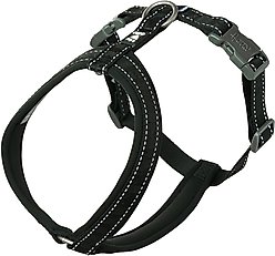 Hurtta Casual Dog Y-harness ECO, Raven, 32-35-in