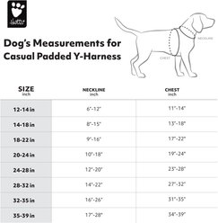 Hurtta Casual Dog Y-harness ECO, Raven, 32-35-in slide 2 of 3