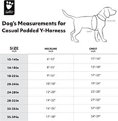 Hurtta Casual Dog Y-harness ECO, Ruby, 18-22-in slide 2 of 3