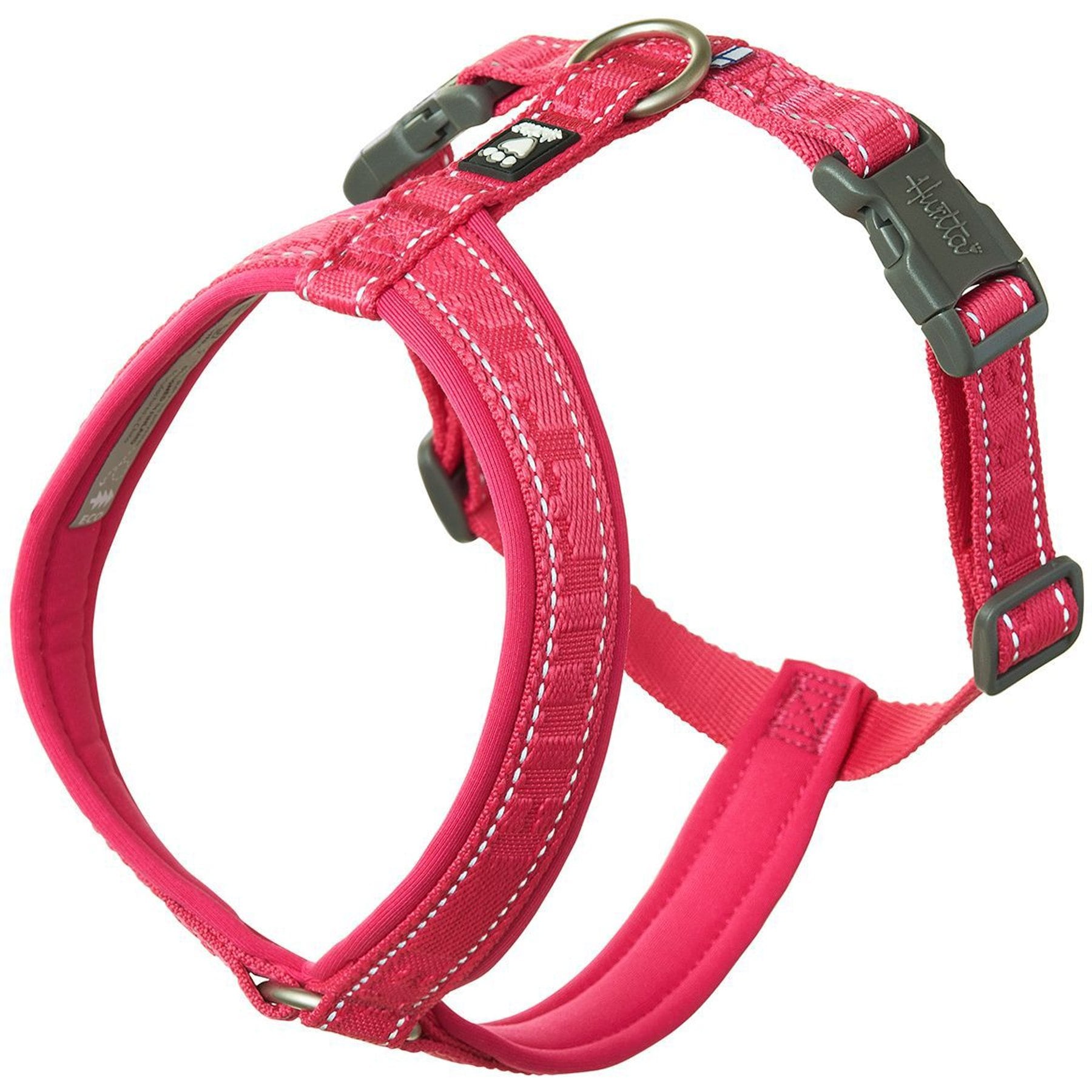 Hurtta Casual Dog Y-harness ECO, Ruby, 35-39-in