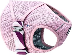 Hurtta Cooling Dog Wrap, Carnation Pink, 34-38-in