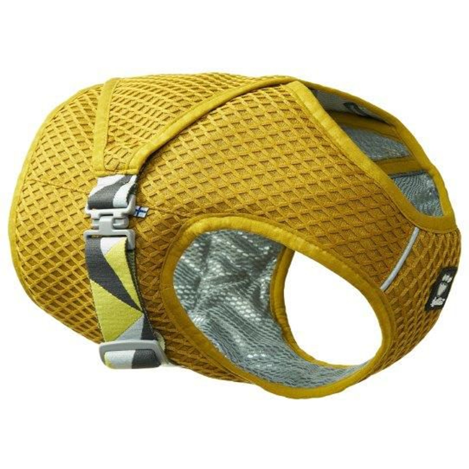 Hurtta Cooling Dog Wrap, Turmeric, 34-38-in