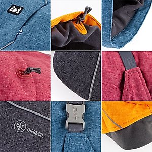 Hurtta Expedition Insulated Dog Parka, Beetroot, 12-in