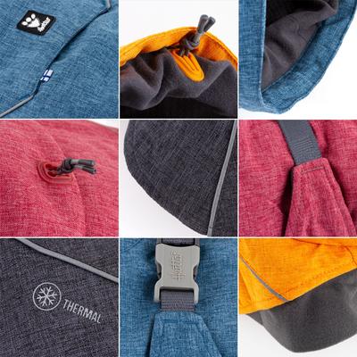 Show full view: Hurtta Expedition Insulated Dog Parka, Blackberry, 12-in slide 6 of 9