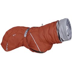 Hurtta Extreme Warmer III ECO Dog Snowsuit, Cinnamon, 16-in