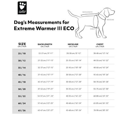 Show full view: Hurtta Extreme Warmer III ECO Dog & Cat Snowsuit, Eggplant, 24-in slide 3 of 6