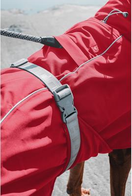 Show full view: Hurtta Extreme Warmer Insulated Dog Parka, Lingon, 10-in slide 5 of 12