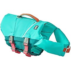 Hurtta Life Savior ECO Dog Life Jacket, Peacock, 33-44-lbs