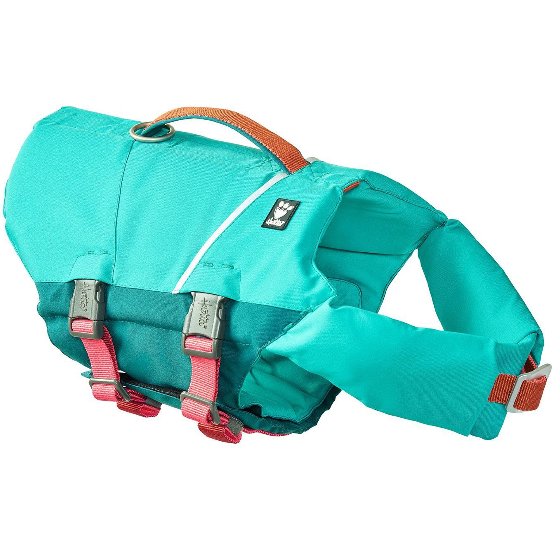 Hurtta Life Savior ECO Dog & Cat Life Jacket, Peacock, 66-88 lbs