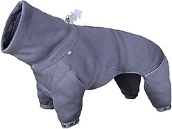 Hurtta Midlayer Overall Dog Coat, Blackberry, 10-in slide 2 of 8