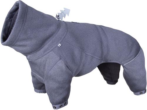 Show full view: Hurtta Midlayer Overall Dog Coat, Blackberry, 10-in slide 4 of 9