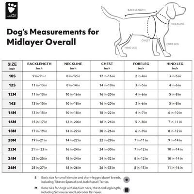 Show full view: Hurtta Midlayer Overall Dog Coat, Blackberry, 12S slide 2 of 9